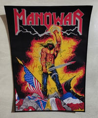 Image 1 of Manowar backpatch (kings)