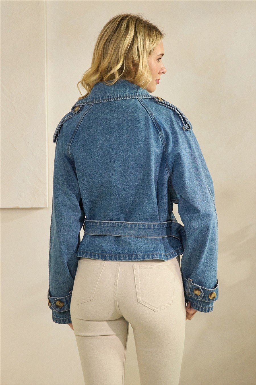 Image of CROPPED DENIM 