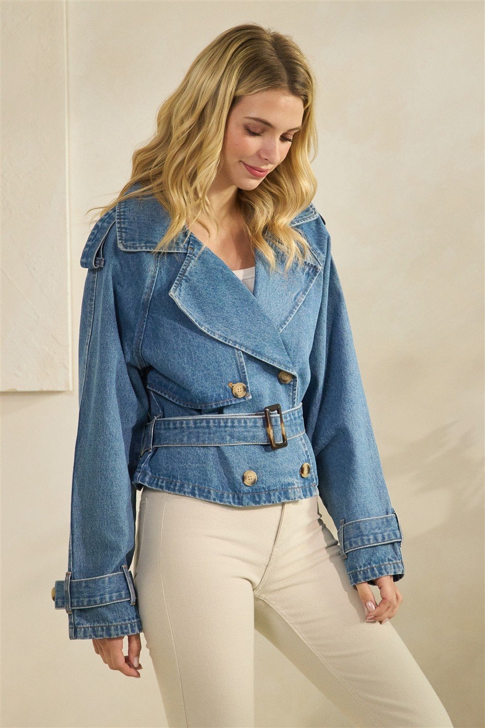 Image of CROPPED DENIM 