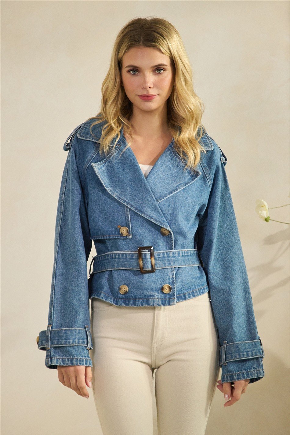 Image of CROPPED DENIM 