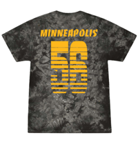 Image 2 of Black smoke tie die