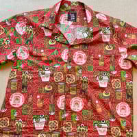 Image 5 of PRE-ORDER: CREATURE FROM THE CRAB RANGOON 100% Cotton Button-Up Short Sleeve Aloha Shirt