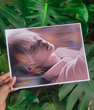 "Lee Know Study 11/21" Large Art Print 8.5 x 11