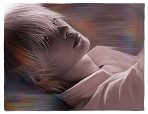 "Lee Know Study 11/21" Large Art Print 8.5 x 11