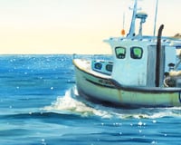 Image 3 of 𝘛𝘩𝘦 𝘓𝘰𝘣𝘴𝘵𝘦𝘳 𝘉𝘰𝘢𝘵 Print