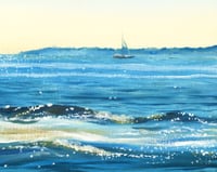 Image 2 of 𝘛𝘩𝘦 𝘓𝘰𝘣𝘴𝘵𝘦𝘳 𝘉𝘰𝘢𝘵 Print