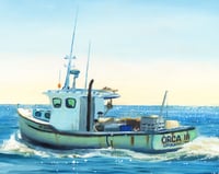 Image 5 of 𝘛𝘩𝘦 𝘓𝘰𝘣𝘴𝘵𝘦𝘳 𝘉𝘰𝘢𝘵 Print