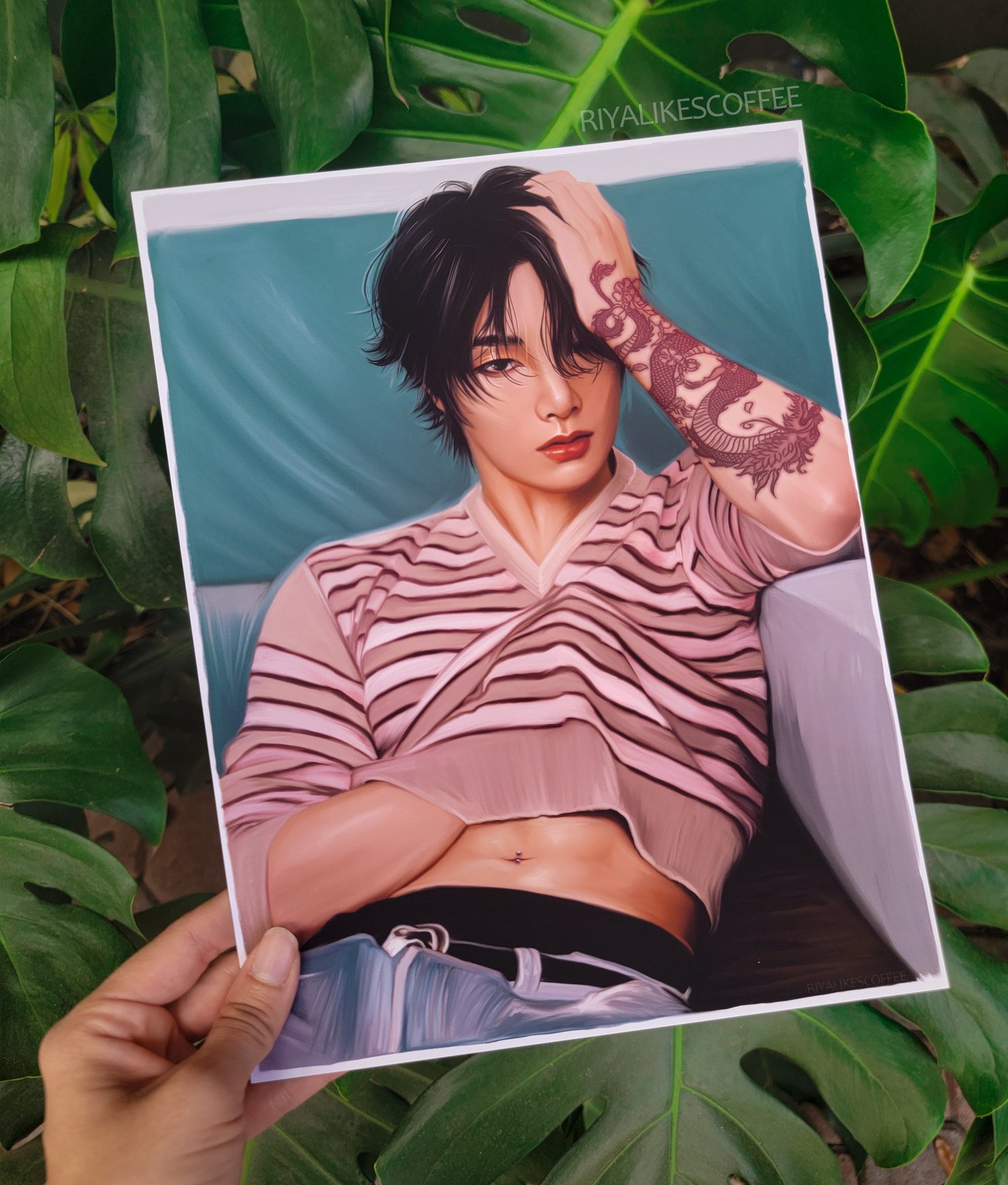 "Maknae On Top" Large Art Print 8.5 x 11