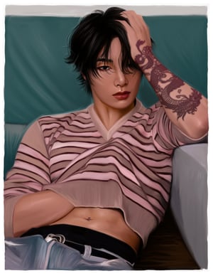 "Maknae On Top" Large Art Print 8.5 x 11