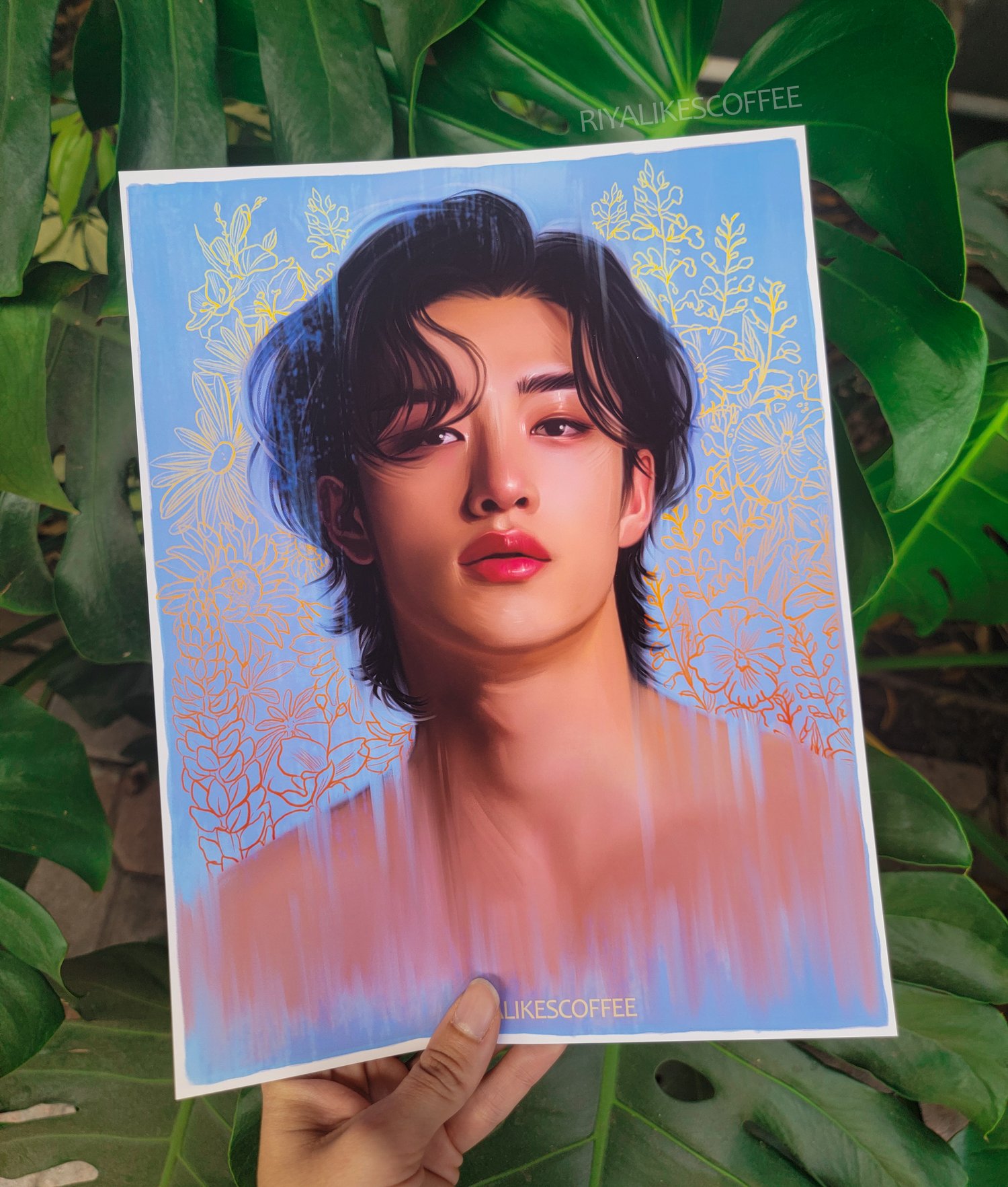 "Reverie" Chan Large Art Print 8.5 x 11