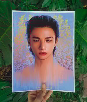 "Reverie" Hyunjin Large Art Print 8.5 x 11