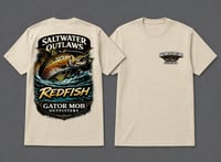 Image 1 of Redfish Strike – Saltwater Outlaws Tee