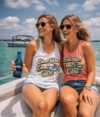 Image 3 of Boat Hair, Don’t Care – Women’s Tank