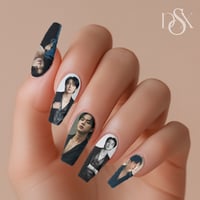 Image 1 of SEOK JIN BTS NAIL DECALS 