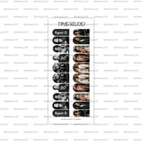 Image 2 of YOONGI SUGA AUGST-D BTS NAIL DECALS
