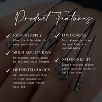 Image 8 of YOONGI SUGA AUGST-D BTS NAIL DECALS