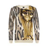 Image 1 of G EYES SWEATSHIRT NOT REAL SEQUINS