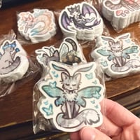 Image 2 of Moth Cat Sticker