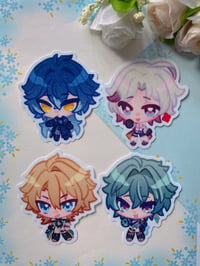 Nod Krai  Chibi Sand Glitter Stickers