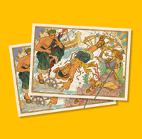 Image 1 of Romance Dawn Trio Print