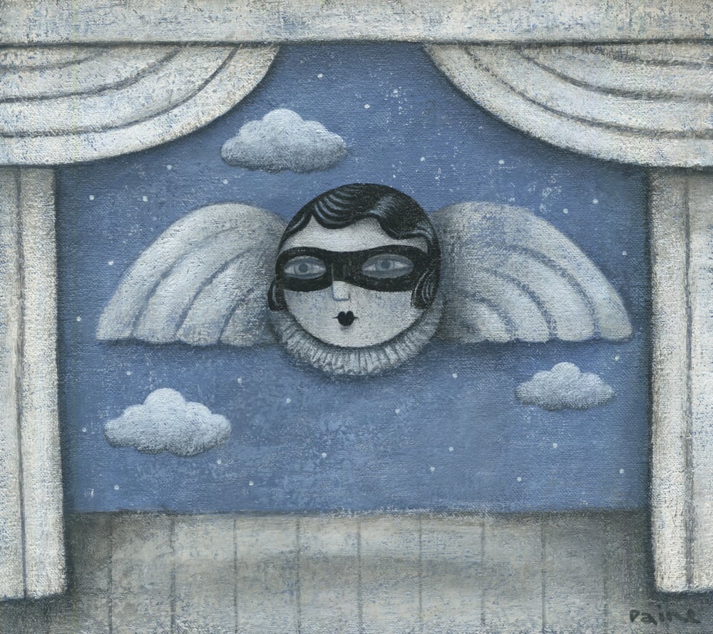 Image of White Curtain