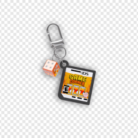 Image 2 of PKMN: Fake DS Game Keychains