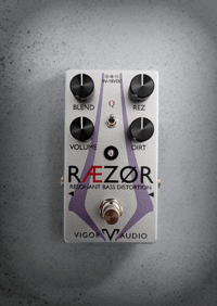 RÆZOR (Rev II), Resonant Bass Distortion Pedal