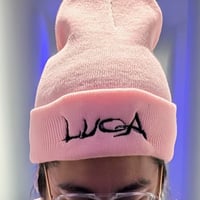 Image 1 of Logo Beanie Pink