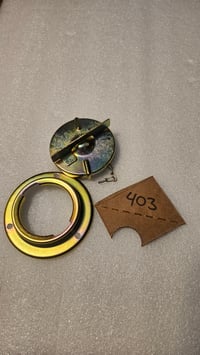 Image 7 of 72-76 240z 260z 280z Fuel cap/base/chain - Re-plated 
