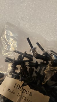 Image 1 of 240z 260z 280z Plastic panel retaining rivets - pack of 25