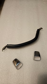 Image 1 of 70-73 240z Door pull strap w/caps