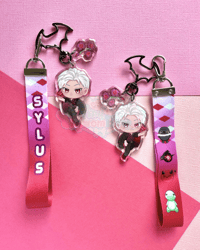 Image 4 of LADS Acrylic Charm Lanyard