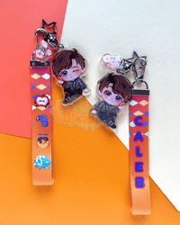 Image 2 of LADS Acrylic Charm Lanyard