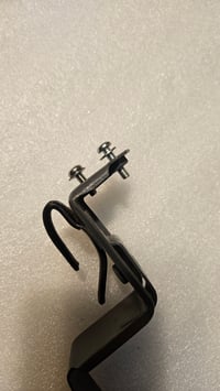 Image 3 of 74-78 260z 280z Center floor console mounting bracket - w/hardware