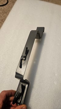 Image 4 of 74-78 260z 280z Center floor console mounting bracket - w/hardware