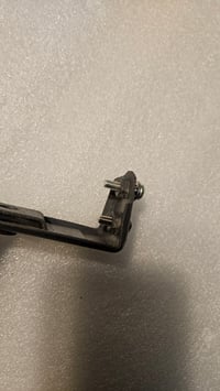 Image 5 of 74-78 260z 280z Center floor console mounting bracket - w/hardware