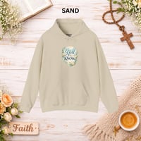 Image 6 of Be Still & Know Hoodie — Floral Psalm 46:10 Christian Hoodie