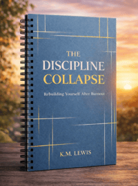 📘 THE DISCIPLINE COLLAPSE: REBUILDING YOURSELF AFTER BURNOUT