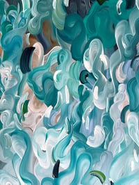 Image 3 of 'Currents of a quiet Joy' - 185x95cm, FRAMED