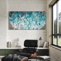 Image 6 of 'Currents of a quiet Joy' - 185x95cm, FRAMED