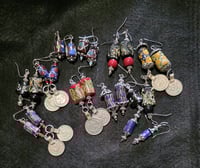 Image 5 of A Bit Boho African Bead Earrings (BB008)