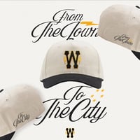 Image 1 of WW 2026 SZN Snapback Hat (Cream/Black)