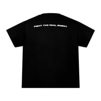 Image 2 of Fight The Real Enemy Heavy Cotton - Black