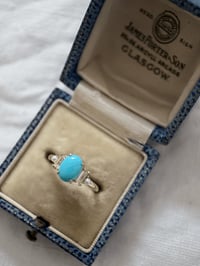 Image 2 of  Deco Turquoise ring