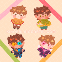 Scarian / Desert Duo Borderless Keycharms