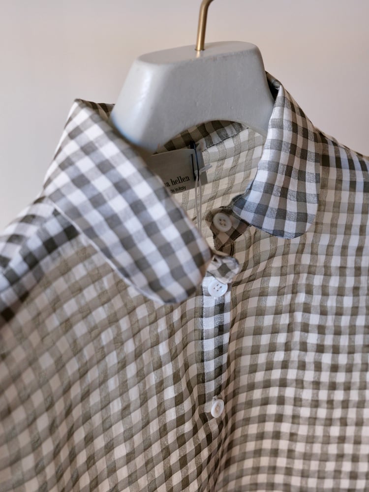 Image of Blusa over colletto tondo