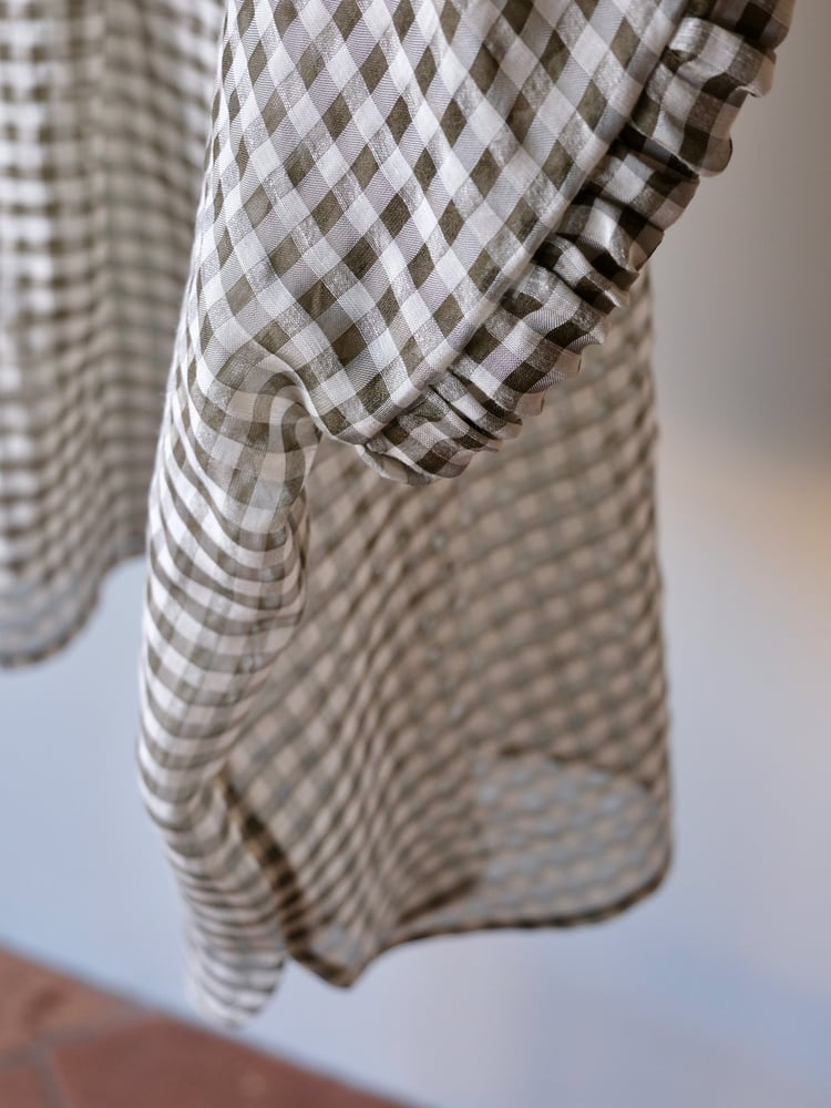 Image of Blusa over colletto tondo