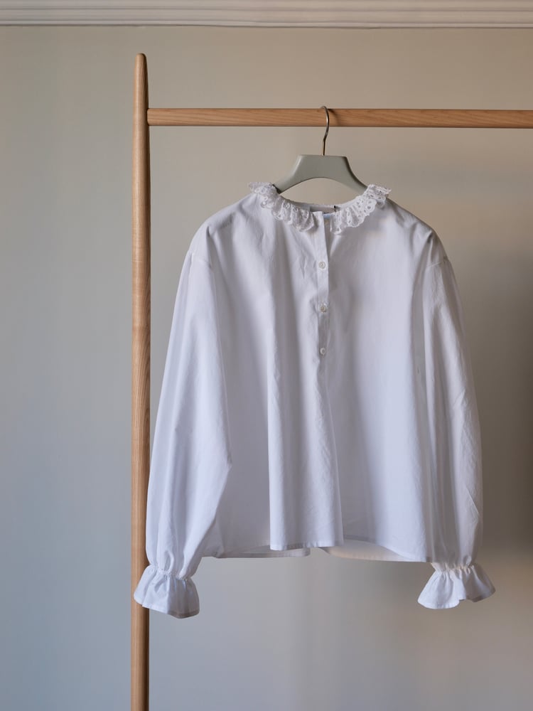 Image of Blusa colletto sangallo