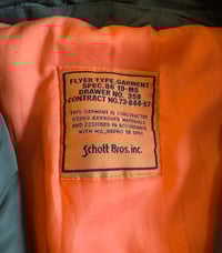 Image 3 of Vintage Schott 19-MS Flight Bomber Jacket