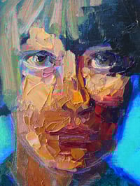 Image 2 of Turkio Tyla / Turquoise Silence (Original Painting)